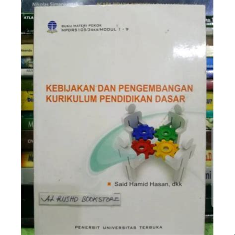 Jual Buku Original Kebijakan Dan Pengembangan Kurikulum Pendidikan