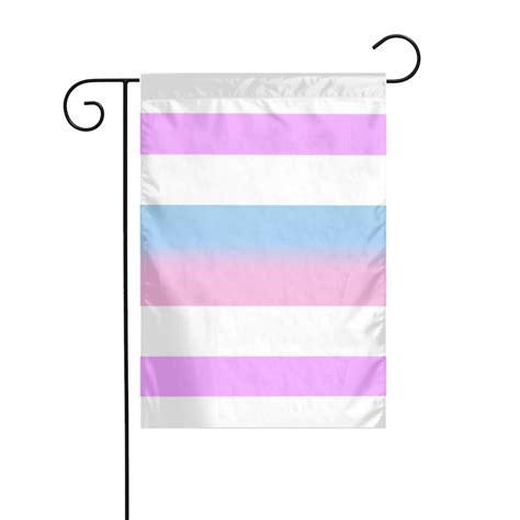 Bigender Pride Flag Lgbtq Flags Garden Flag Double Sided Outdoor Flag