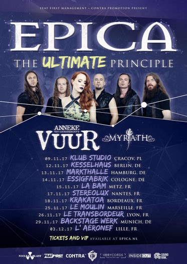 SuperFM Epica Lança Novo Trailer Da The Ultimate Principle Tour