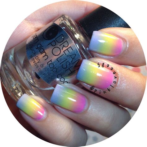 Pastel gradient | Nail polish, How to do nails, Nails