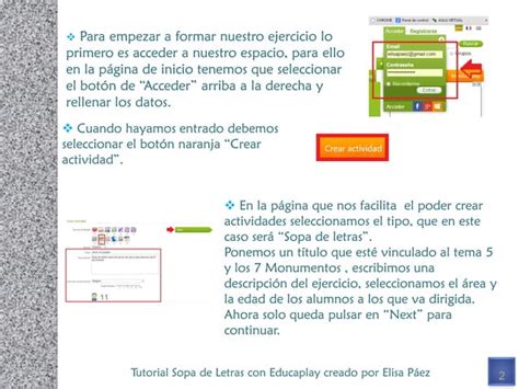 Tutorial C Mo Crear Una Sopa De Letras Con Educaplay Ppt