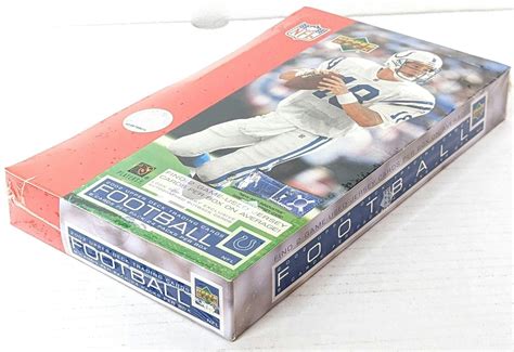 2002 Upper Deck Football Hobby Box Reed Buy Da Card World