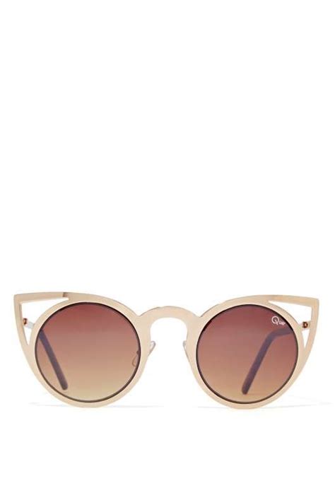 Quay Invader Shades Sunglasses Oversized Cat Eye Glasses Quay