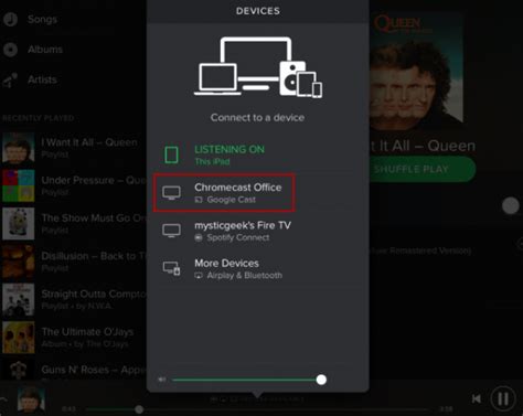 How To Stream Spotify To A Chromecast