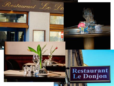 Accueil Restaurant Le Donjon