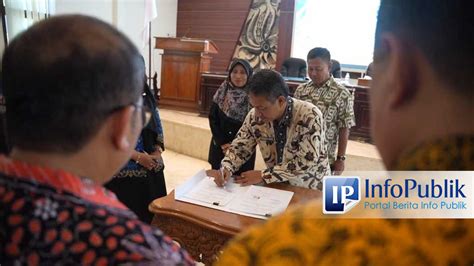 InfoPublik Disdukcapil Teken Perjanjian Kerja Sama Dengan Rumah Sakit