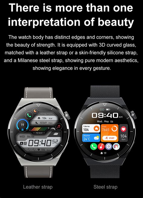 Rumocovo Montre Connect E Gt Pro Pour Android Bracelet Pour Hommes