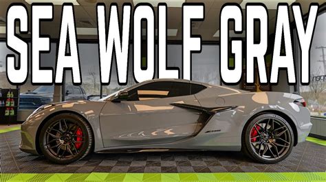 Is SEA WOLF GRAY The NICEST C8 Corvette Z06 Color YouTube