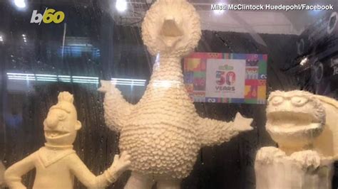 ‘b Is For Butter ‘sesame Street Butter Sculptures Steal The Show At Iowa State Fair