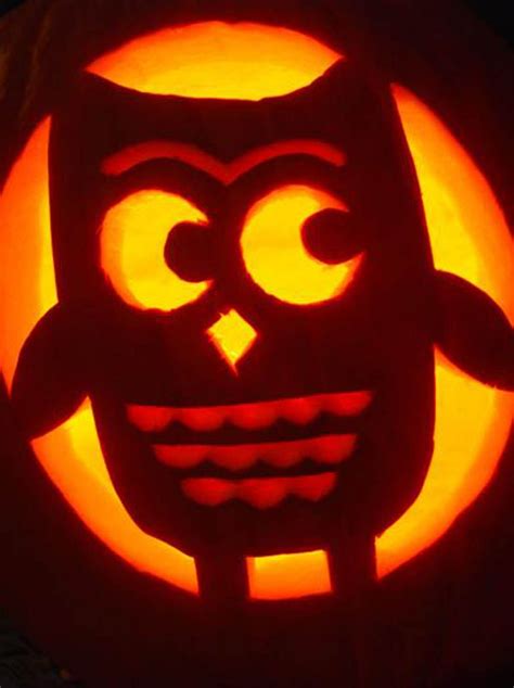 Owl Pumpkin Carving Patterns