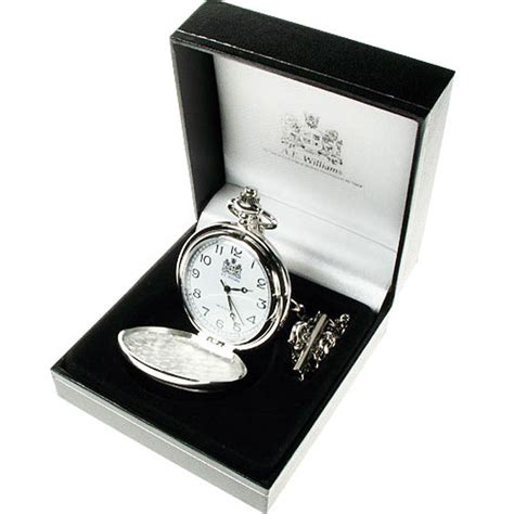 Personalised Engraved Grandson Gift Pocket Watch Born Gifted