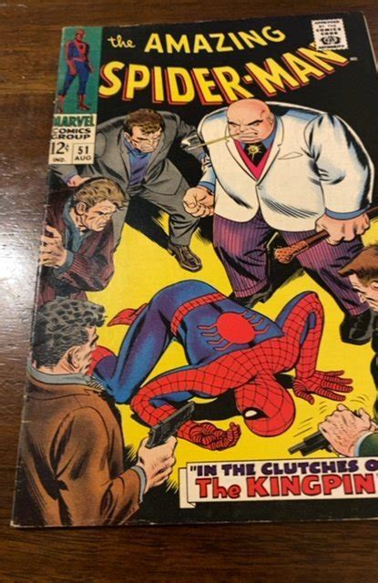 The Amazing Spider Man 51 1967 2nd Kingpin Romita Solid Midgrade