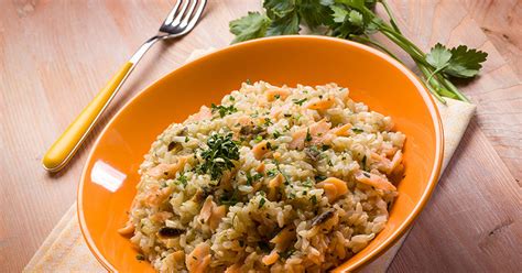 Risotto De Saumon Et Poireaux Au Cookeo