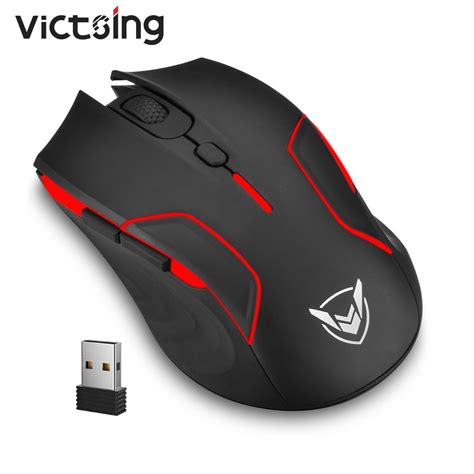 Victsing Wireless Gaming Mouse Customizable Rgb Backlight Mouse With 6