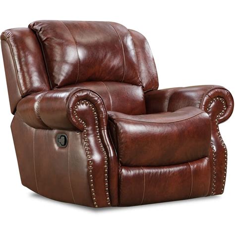 Darby Home Co Additri Leather Manual Rocker Recliner & Reviews | Wayfair