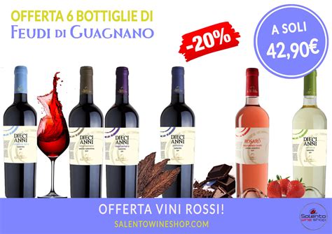 Feudi Di Guagnano Bottles Offer Salentowineshop