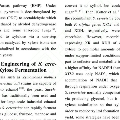 Xylose Metabolic Pathway In Bacteria Fungi And Yeast Download Scientific Diagram