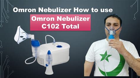 Omron Nebulizer How To Use Omron Nebulizer C102 Total Youtube