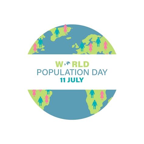 Premium Vector World Population Day 11th July Social Media Post Design