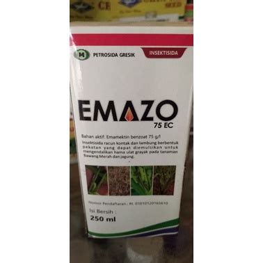 Jual INSEKTISIDA EMAZO 75 EC 250 ML Shopee Indonesia