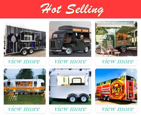 Belyoo New Design Concession Trailer Street Food Kiosk Cart Ice Cream