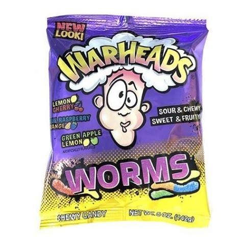 Warheads Sour Worms Gummi Candy Candy District