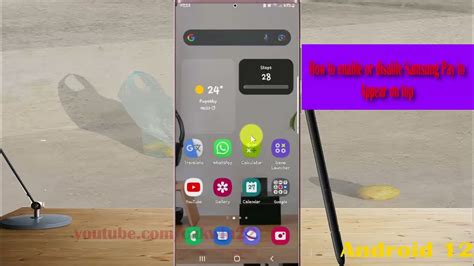 Samsung Galaxy S22 Ultra How To Enable Or Disable Samsung Pay To