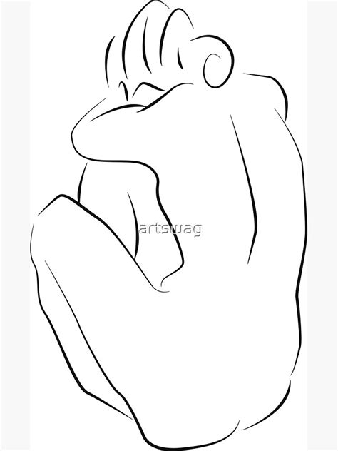 Henri Matisse Naked Woman Matisse Line Drawing Magnet For Sale By