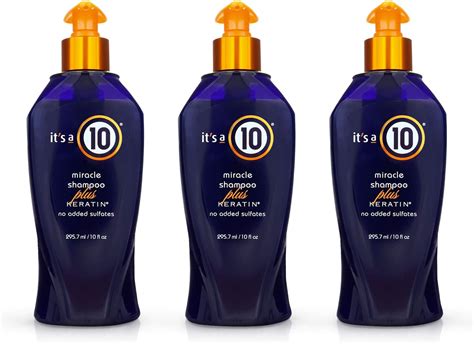 Its A 10 Haircare Miracle Shampoo Plus Keratin 10 Fl Oz