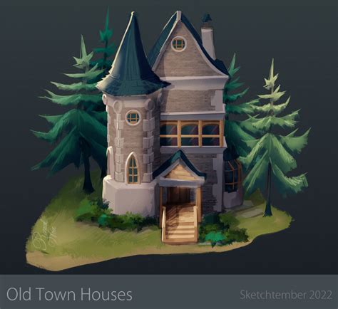 Artstation Old House Concept Art