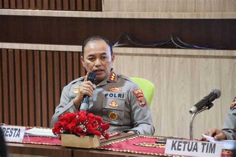 Polresta Bandar Lampung Terima Tim Supervisi Ops Ketupat Krakatau