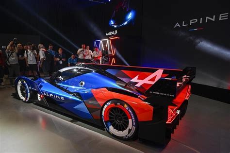 VIDÉO 24 Heures du Mans 2023 Alpine dévoile lA424 lHypercar qu