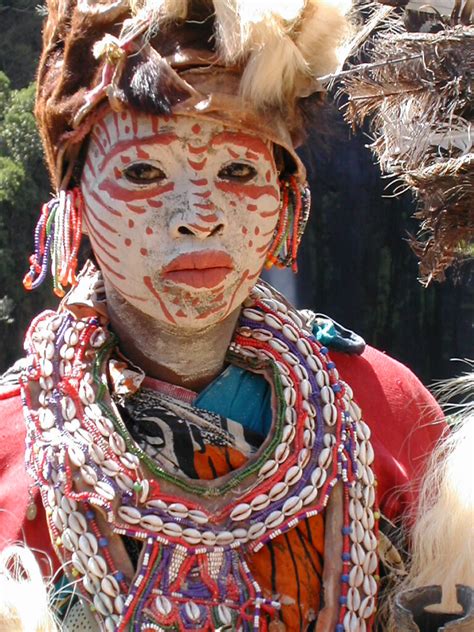 Kikuyu Woman Traditional Dresscostume At Thomsons Fall Flickr