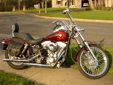 Harley Davidson Fxwg Motorcycles Photos Video Specs Reviews