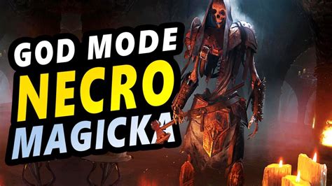 ESO SOLO MAGICKA NECROMANCER God Mode Easiest OP Magicka Necro