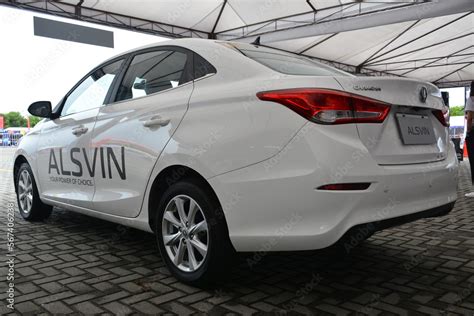 Changan Auto Alsvin At Autofest Test Drive In Pasay Philippines Stock