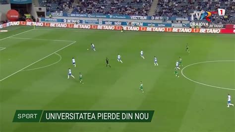 Universitatea Pierde Din Nou Stiri Tvr Craiova