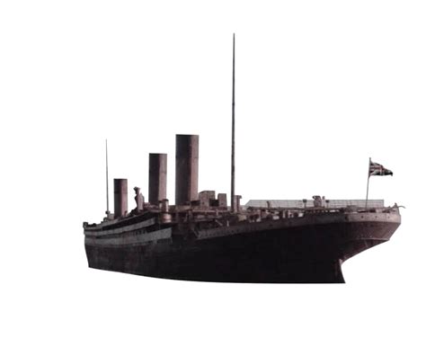 Titanic Side View Png