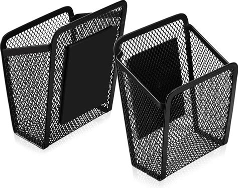 Amazon Queekay 2 Pcs Magnetic Pencil Holder Mesh Magnetic Pen