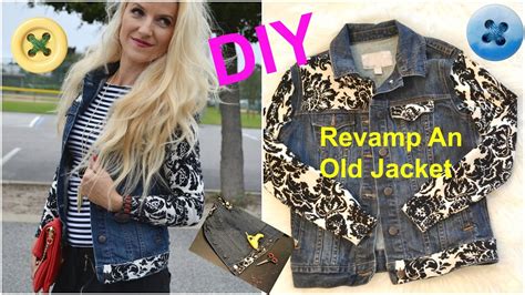 Diy Revamp An Old Jacket In Your Closet Youtube