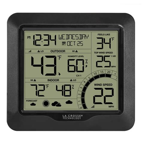 La Crosse Technology Bw Wind Speed Weather Station With