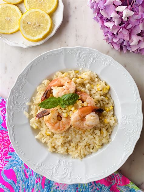 Summer Corn And Shrimp Risotto A Perfect Feast