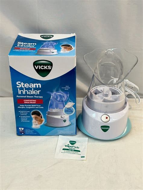 Vicks Personal Electric Steam Inhaler V1200 Compact And Lightweight Ebay