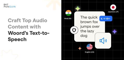 Craft Top Audio Content With Woord S Text To Speech