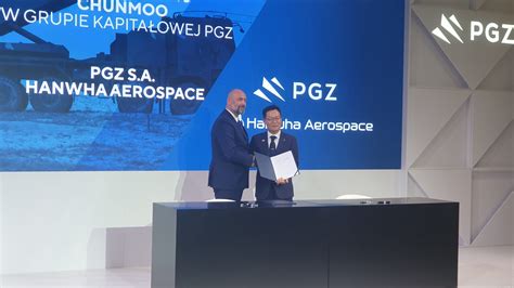 MSPO 2023 Porozumienie PGZ Z Hanwha Ws Produkcji Amunicji Do Chunmoo