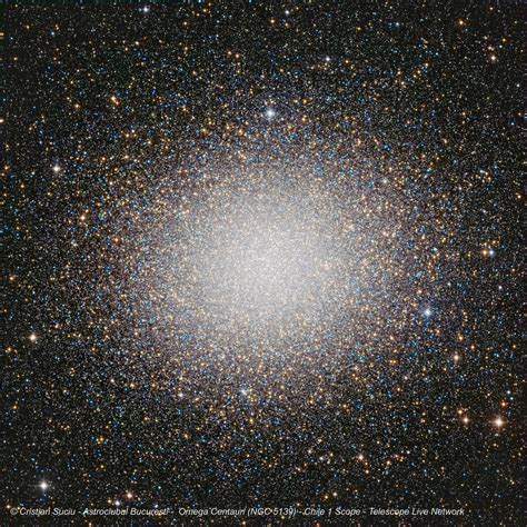 Omega Centauri - The Largest Globular Cluster in the Milky Way ...