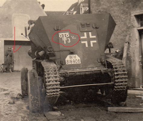 Foto Soldat Panzer Tank Sd Kfz 254 Saurer RK 7 Postimages