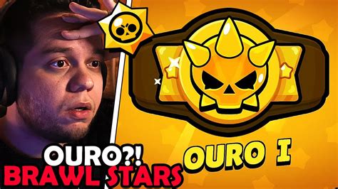 Hoje Eu Resolvi Subir Para Ouro Pela Primeira Vez No Brawl Stars Youtube