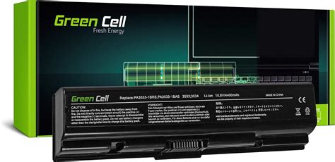 Green Cell Batterie Toshiba Pa U Brs Pa U Bas Pa U Brs Pour