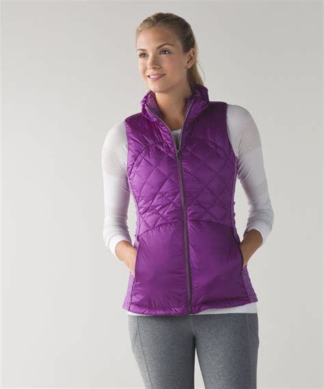 Lululemon Down For A Run Vest Ii Black Cherry Lulu Fanatics